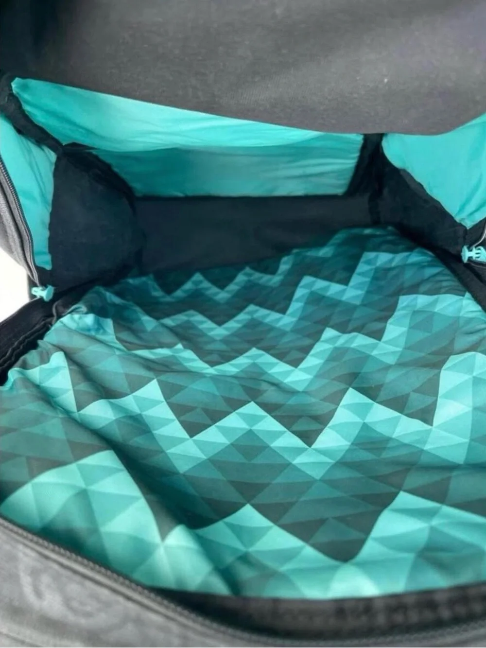 Dakine Jewel Black Backpack with Teal Accents, 26L